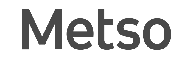 Metso logo in grey