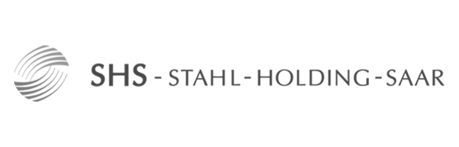 SHS logo in grey